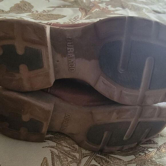 Durango Kids Brown Leather Boots - Picture 4 of 8